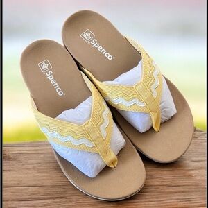 Spenco La Paz Orthotic Women's Style Cushioned Flip-flop Size 6.5B